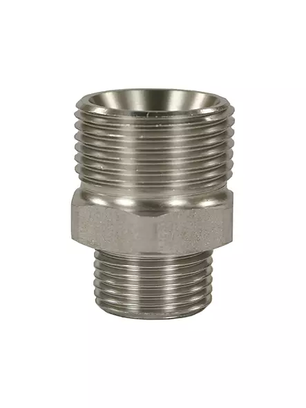 KAKSOISNIPPA M22x1,5U - 3/8"U 500 BAR RST - Clen kaksoisnipat ja liittimet - 10540 - 1