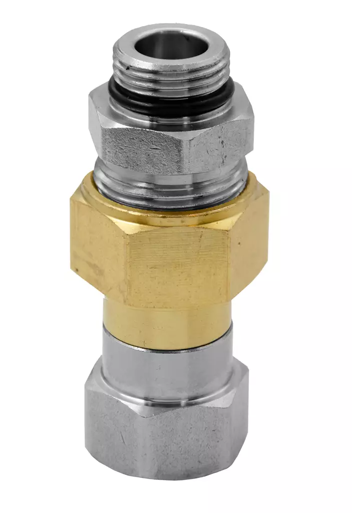 PESUKAHVAN PYÖRIVÄ LIITIN GX 146 / GX 162 - Clen kaksoisnipat ja liittimet - 16730 - 1