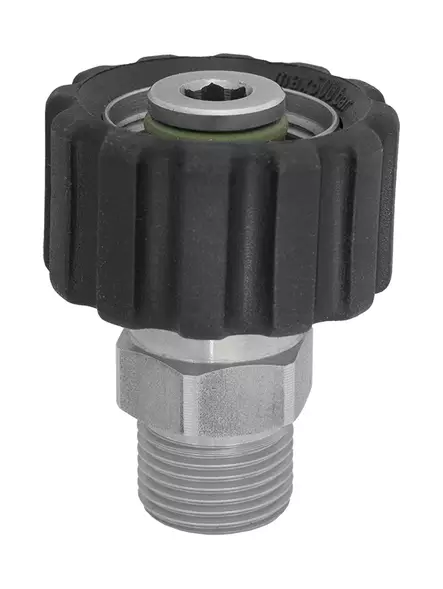 KIERRELIITIN M22 X 1,5:3/8M 500 BAR SS - Clen kaksoisnipat ja liittimet - 10542 - 1