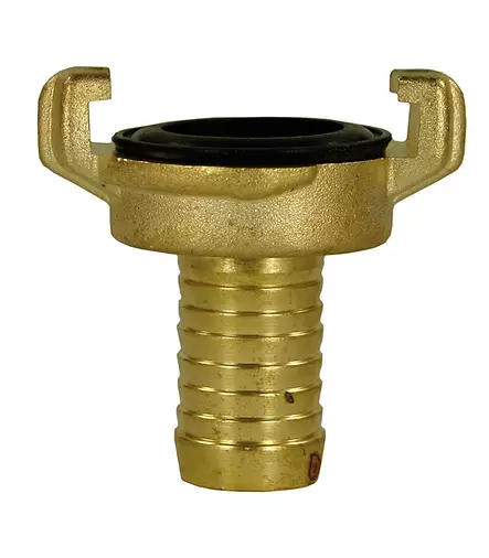 KYNSILIITIN 25 MM (1") KARALLA - Clen kaksoisnipat ja liittimet - 16642 - 1