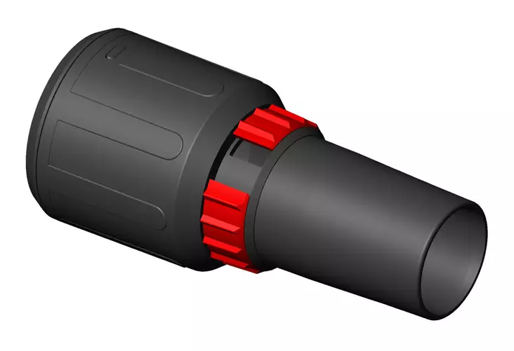 LIITIN LETKU/PUTKI 35 MM ANTISTAATTINEN ISC-H 1625 - Clen imureiden liittimet ja adapterit - 17942 - 1