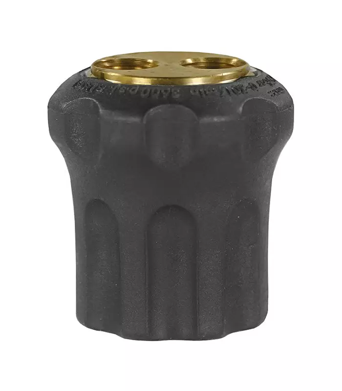 KAKSOISSUUTIN RUNKO 2 X 1/4S - Clen suuttimet ja rotosuuttimet - 11213 - 1