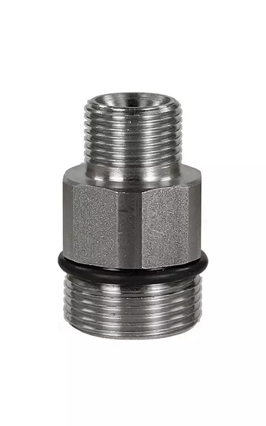 KAKSOISNIPPA M24x1,5U - 3/8"U 700 BAR RST - Clen kaksoisnipat ja liittimet - 11974 - 1