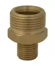 KAKSOISNIPPA M22x1,5U - 1/4"U MESSINKI - Clen kaksoisnipat ja liittimet - 11235 - 1