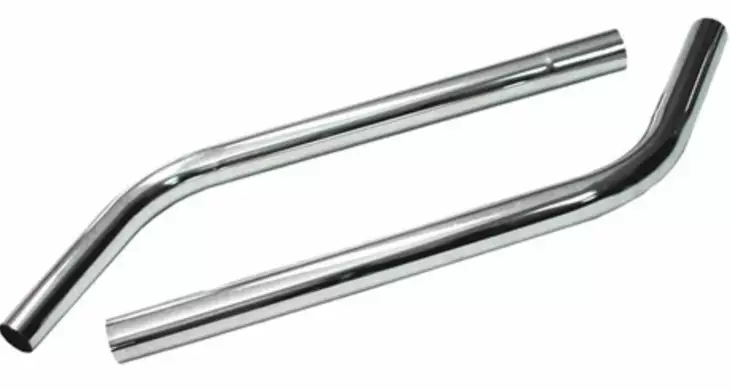 IMUPUTKISARJA KROMATTU 38MM 2-OS. - Clen imureiden imuputket ja imukahvat - 11826 - 1