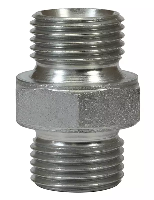 KAKSOISNIPPA 1/4"U-U GALVANOITU TERÄS - Clen kaksoisnipat ja liittimet - 10907 - 1