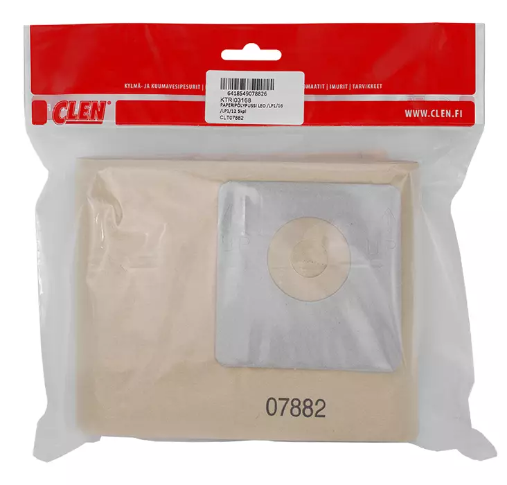 PAPERIPÖLYPUSSI LEO /LP1/16 /LP1/12 (5 KPL) - Clen pölypussit - 11617 - 1