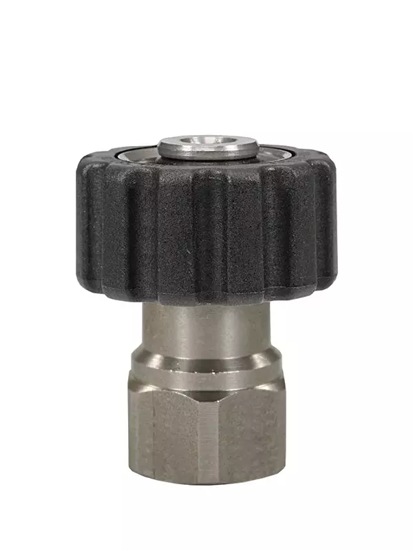 KIERRELIITIN SS M22X 1,5: 1/4F 500 BAR - Clen kaksoisnipat ja liittimet - 10989 - 1